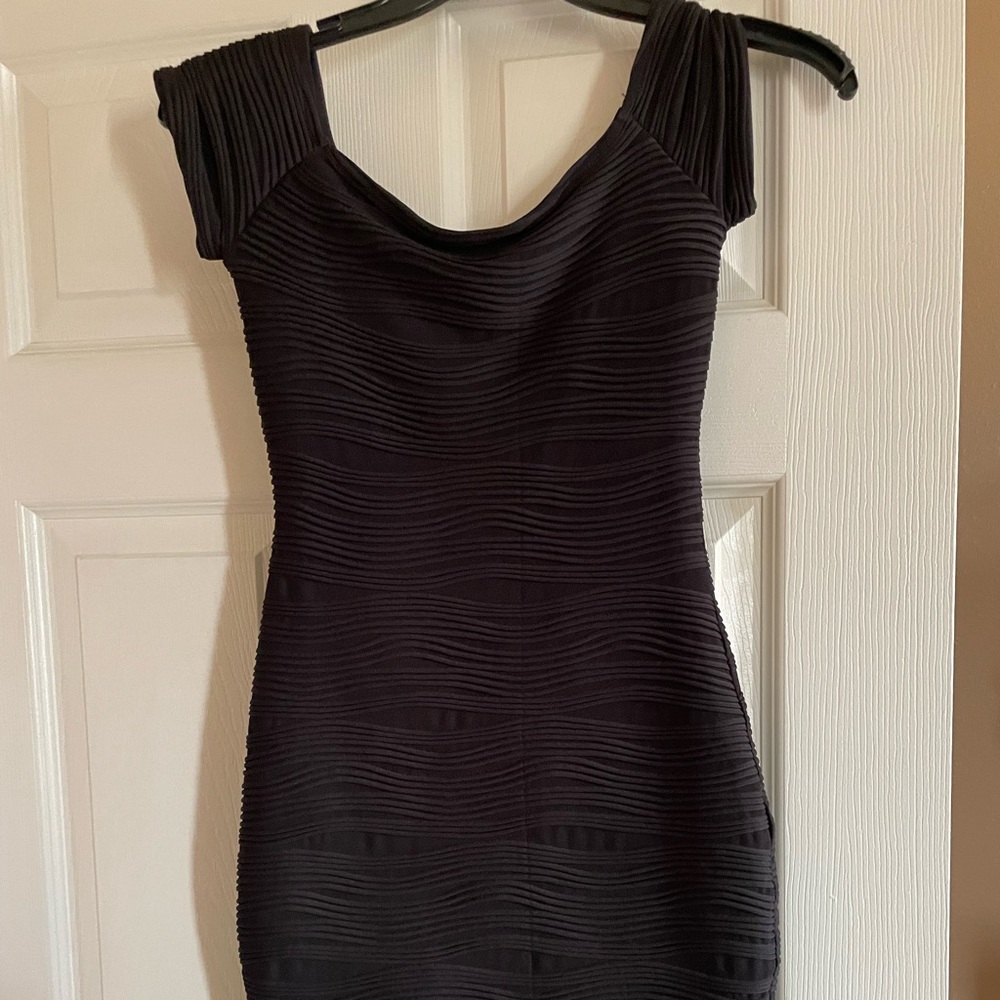 Black xsmall bodycon dress
